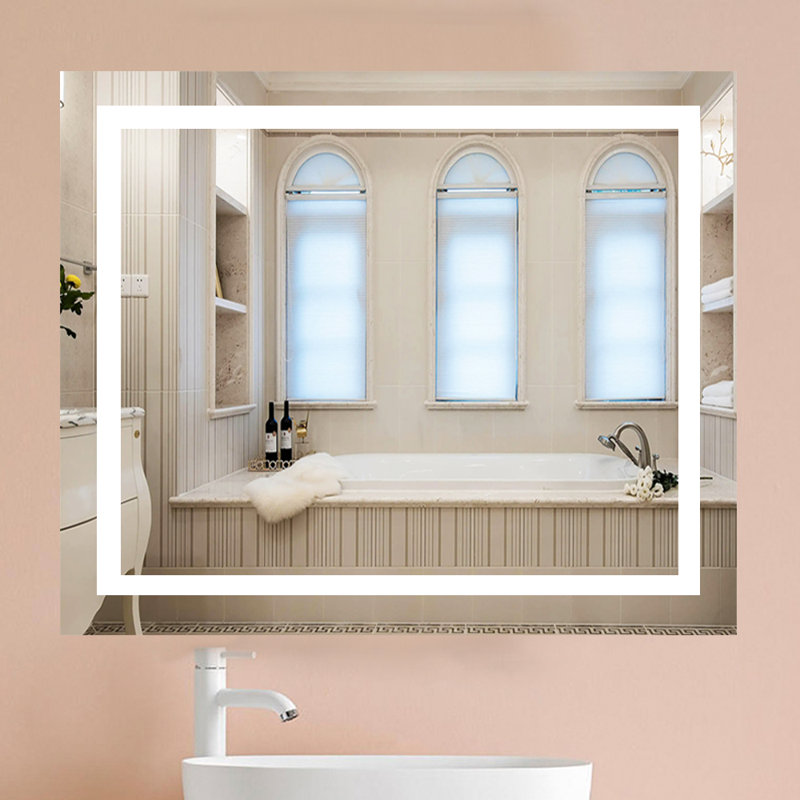 Orren Ellis Eleen Rectangular Modern & Contemporary Frameless Vintage